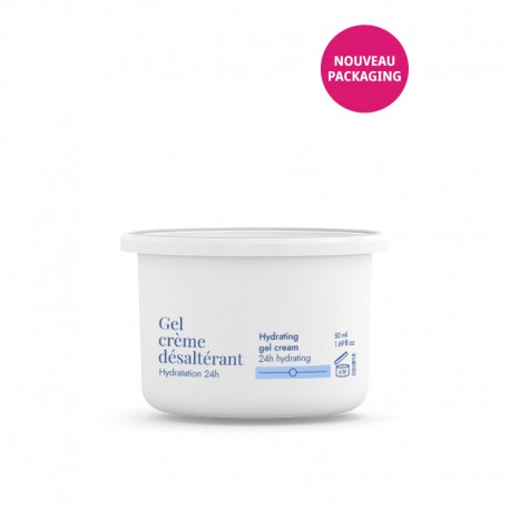 Gel crème désaltérant recharge